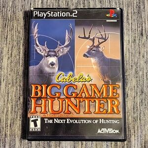 Cabela's Big Game Hunter for the PlayStation 2 Book Included